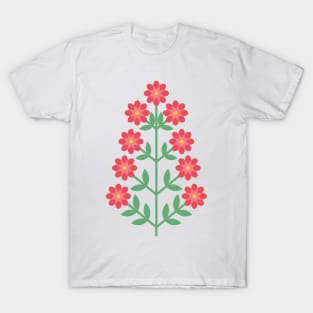 Cute Cartoon Flower T-Shirt